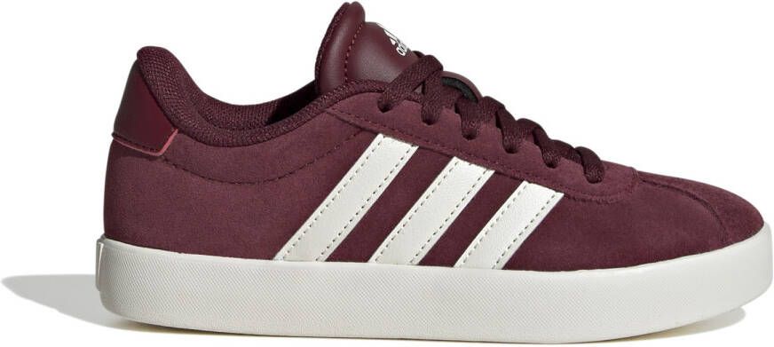 Adidas Sportswear VL Court sneakers donkerrood wit Suede 36 2 3 - Foto 5