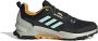 Adidas Terrex AX4 GTX Wandelschoenen Core Black Semi Flash Aqua Preloved Yellow - Thumbnail 3