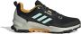 Adidas Terrex AX4 GTX Wandelschoenen Heren Core Black Semi Flash Aqua Preloved Yellow - Thumbnail 3