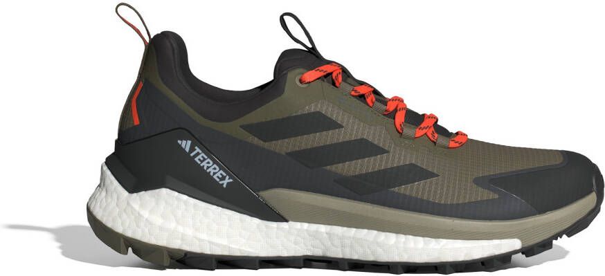 Adidas TERREX Free Hiker 2.0 Low GORE-TEX Hiking Schoenen Unisex Groen