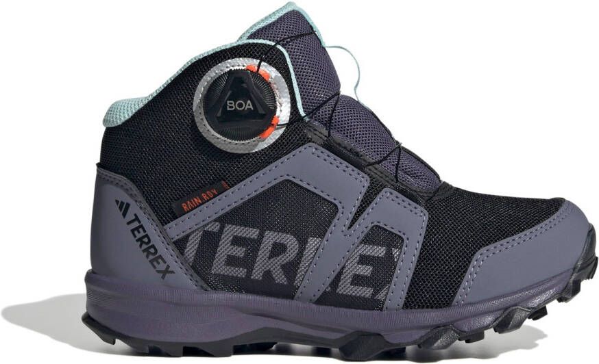 Adidas Terrex Kid's Terrex BOA Mid Rain Ready Wandelschoenen maat 10K blauw zwart