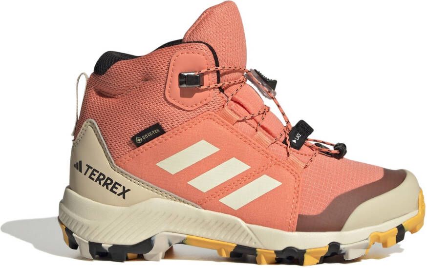 adidas Terrex Kid's Terrex Mid GTX Wandelschoenen beige roze