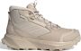 Adidas TERREX Winter Leather Mid Cut RAIN.RDY COLD.RDY Boots Unisex Beige - Thumbnail 2