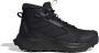 Adidas TERREX Winter Leather Mid Cut RAIN.RDY COLD.RDY Boots Unisex Zwart - Thumbnail 2