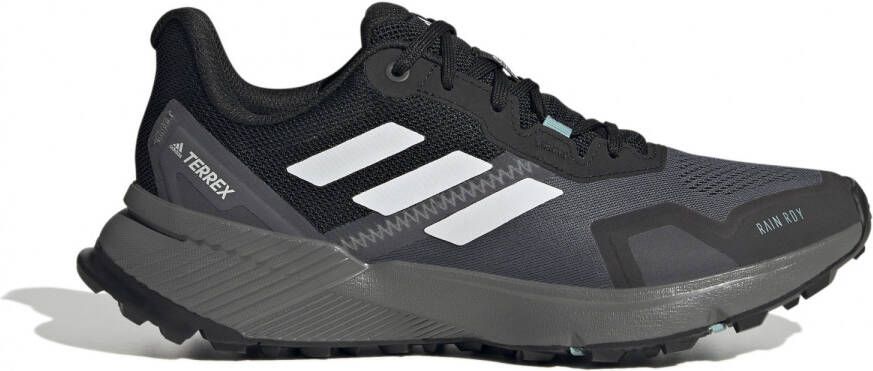 adidas Terrex Women's Terrex Soulstride RAIN.RDY Trailrunningschoenen grijs
