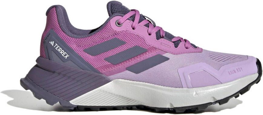 adidas Terrex Women's Terrex Soulstride RAIN.RDY Trailrunningschoenen purper