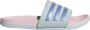 Adidas Women's Adilette Comfort Badge of Sports Sandalen grijs - Thumbnail 1