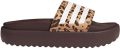 Adidas Sportswear Badslippers met label-embossing model 'ADILETTE PLATFORM' - Bruin