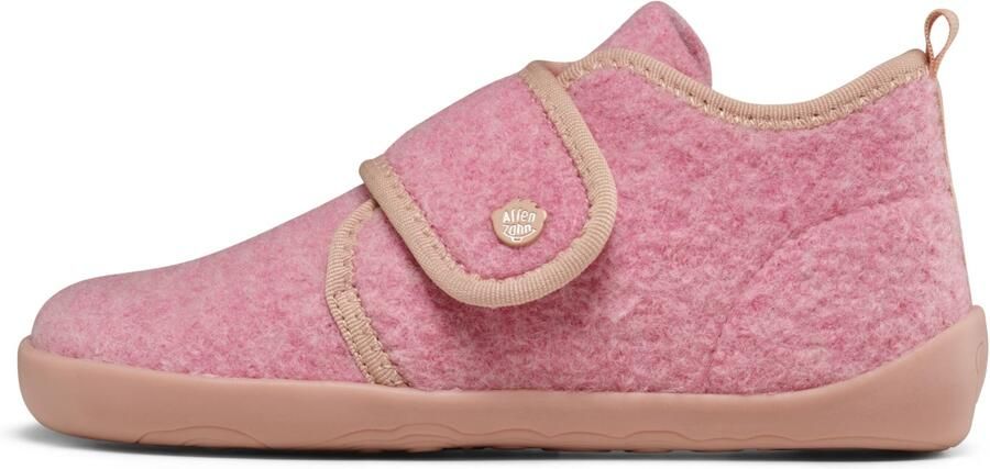Affenzahn Kid's Hausschuh Wolle Pury Pantoffels roze