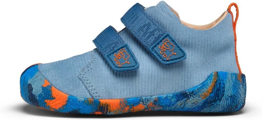 Affenzahn Kid's Loopschoentjes Leder Walky Barefootschoenen grijs