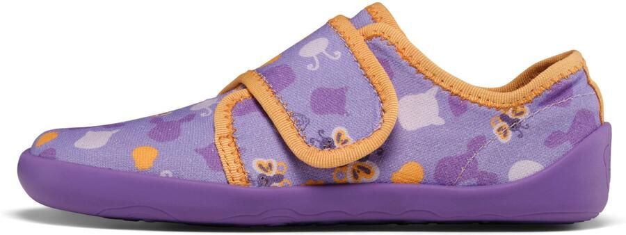 Affenzahn Kid's Pantoffel Katoen Movy Pantoffels purper