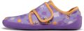 Affenzahn Kid's Pantoffel Katoen Movy Pantoffels purper - Paars