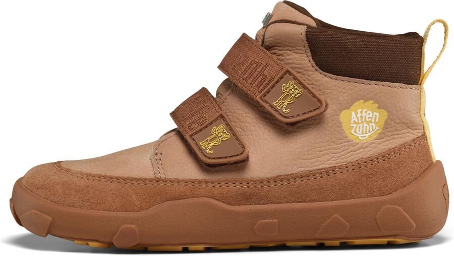 Affenzahn Kid's Übergangsschuh Leder Friendy Barefootschoenen bruin - Foto 2