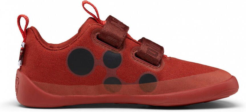 Affenzahn Kid's Cotton Lucky Barefootschoenen rood