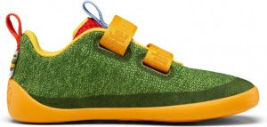 Affenzahn Kid's Knit Happy Barefootschoenen olijfgroen