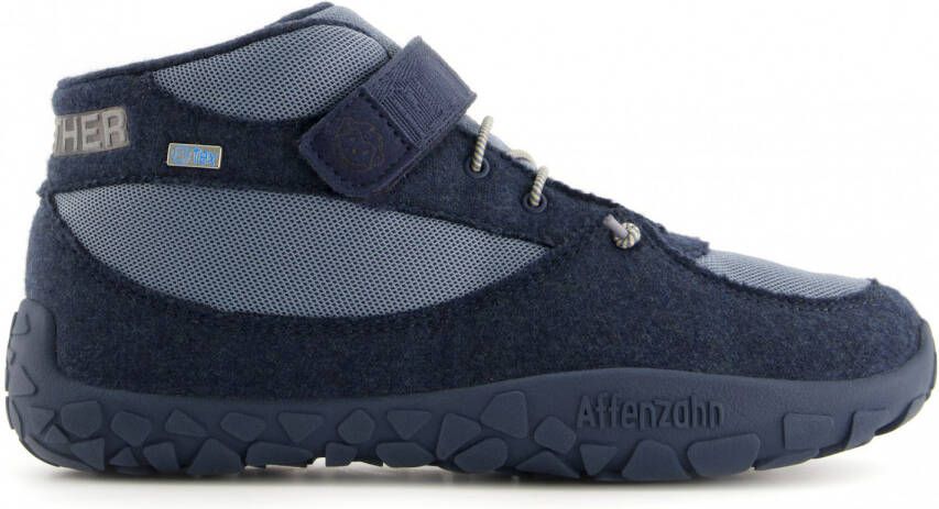 Affenzahn Kid's Dreamer Mission Wolle Midboot Creek Winterschoenen blauw - Foto 3