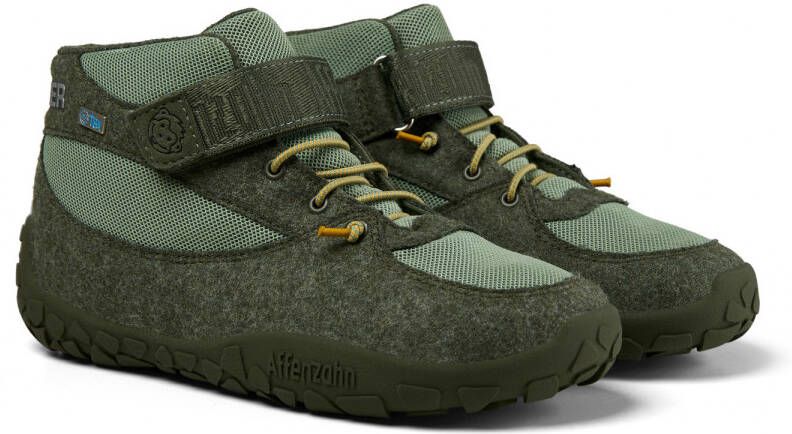 Affenzahn Kid's Dreamer Mission Wolle Midboot Forest Winterschoenen olijfgroen groen - Foto 3