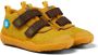Affenzahn Kid's Happy Smile Knit Lowboot Tijger Sneakers geel bruin - Thumbnail 2