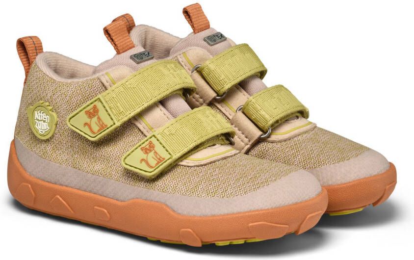 Affenzahn Kid's Knit Happy Vrijetijdsschoenen cat beige