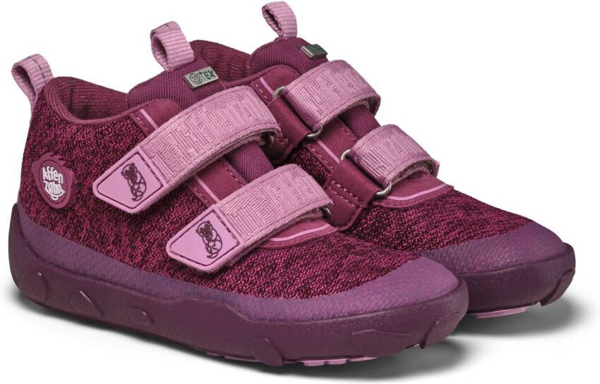 Affenzahn Kid's Knit Happy Vrijetijdsschoenen otter pink