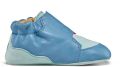 Affenzahn Kid's Krabbelschuh Leder Crawly Barefootschoenen blauw - Blauw