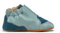 Affenzahn Kid's Krabbelschuh Leder Crawly Barefootschoenen turkoois - Turquoise