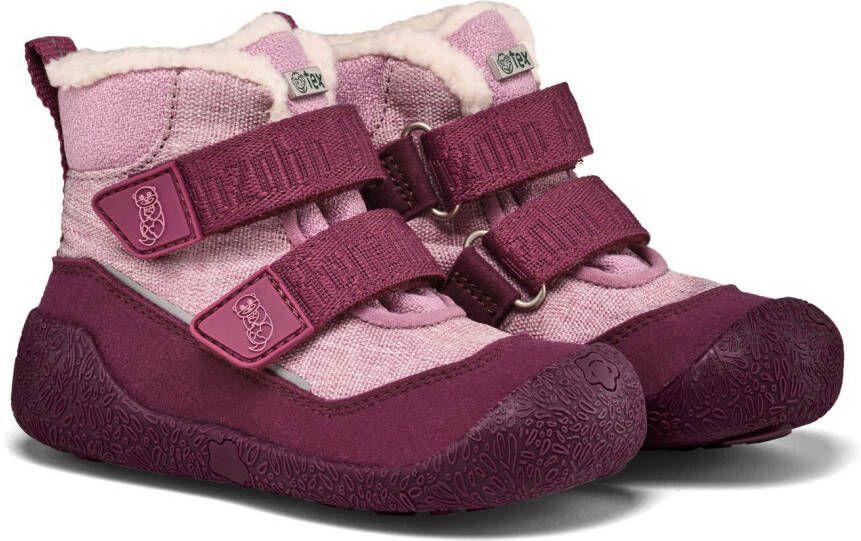 Affenzahn Kid's Lauflerner Winterstiefel Vegan Snuggy Winterschoenen purper - Foto 2