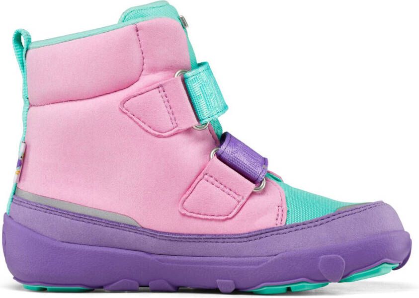 Affenzahn Kid's Mid Boot Chamude Comfy Winterschoenen roze purper