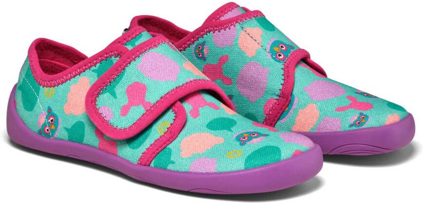 Affenzahn Kid's Pantoffel Katoen Movy Pantoffels meerkleurig