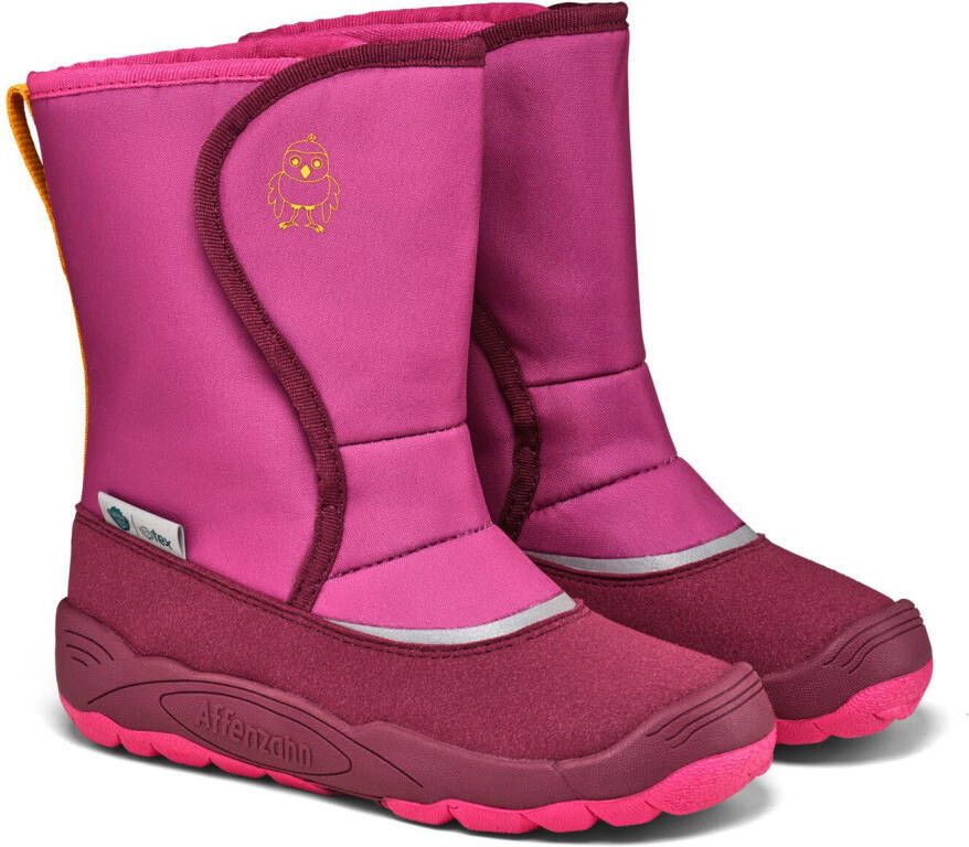 Affenzahn Kid's Schneestiefel Vegan Freezy Winterschoenen roze