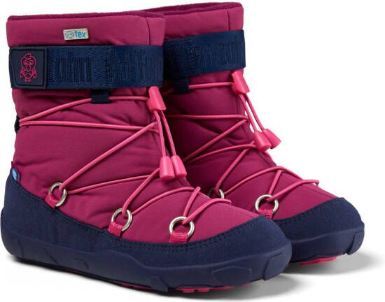 Affenzahn Kid's Snowy Witty Vegan Snowboot Flamingo Winterschoenen blauw