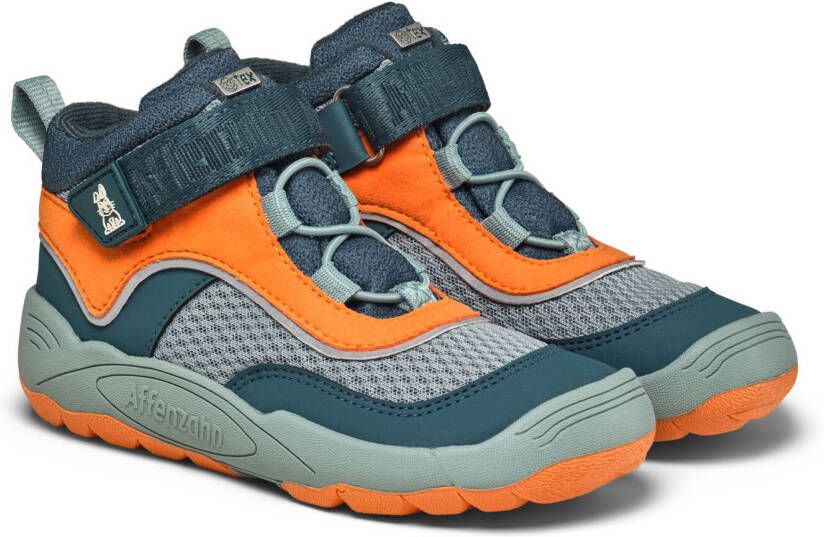 Affenzahn Kid's Übergangsschuh Vegan Explory Barefootschoenen bunny blauw