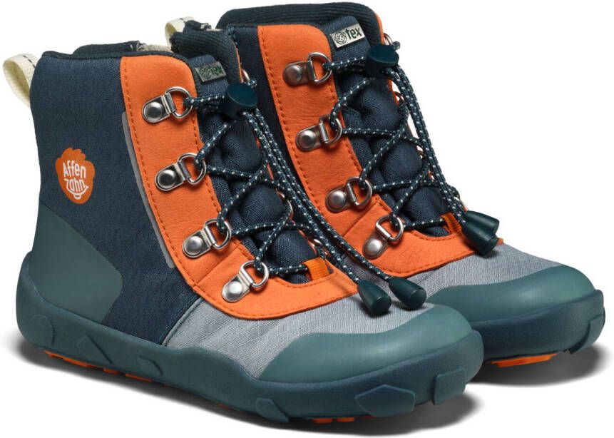 Affenzahn Kid's Winterstiefel Vegan Discovy Winterschoenen blauw