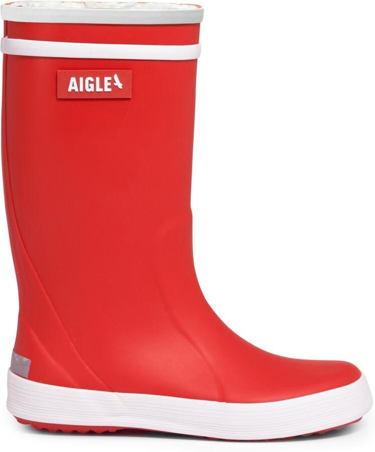 Aigle Kid's Lolly Pop Fur 2 Rubberlaarzen rood