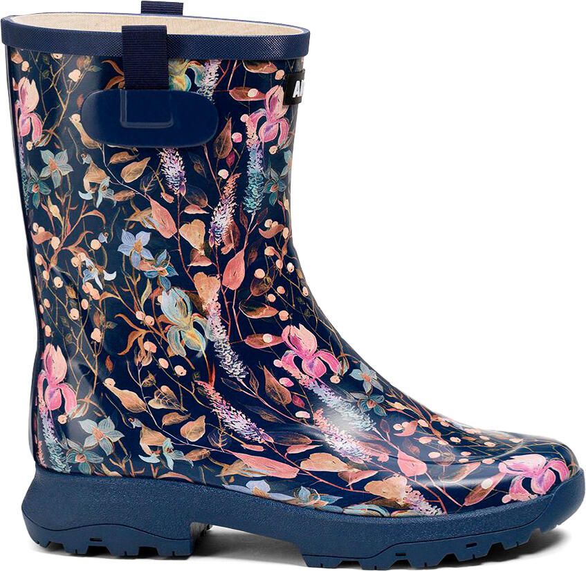 Aigle Women's Alya Print Rubberlaarzen blauw