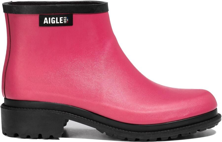 Aigle Women's Fulfeel Low Rubberlaarzen roze