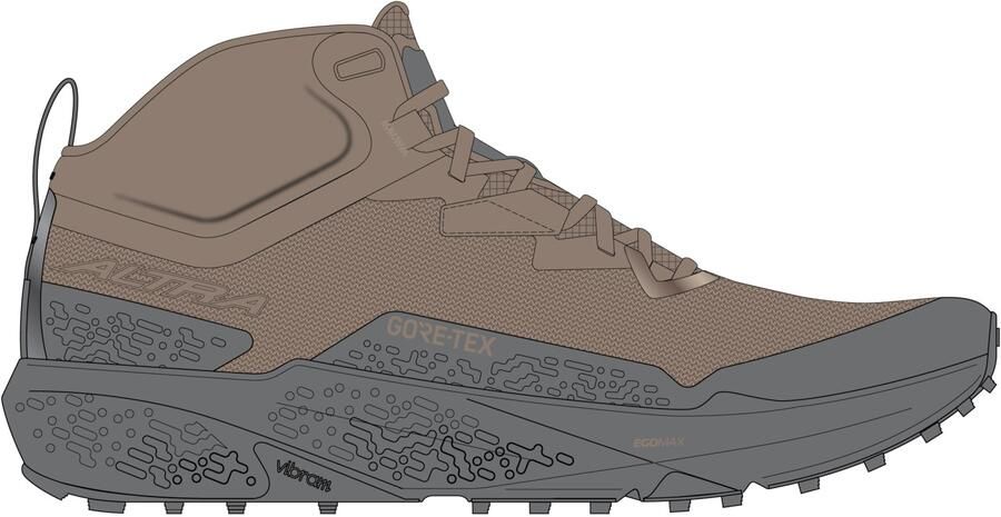 Altra Timp 6 Mid GTX Wandelschoenen grijs bruin