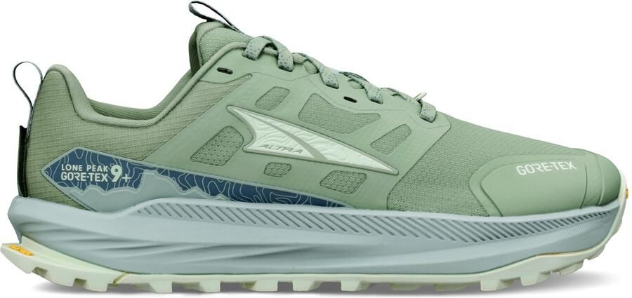 Altra Women's Lone Peak 9+ GTX Trailrunningschoenen groen