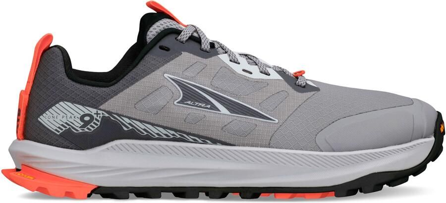 Altra Women's Lone Peak 9+ Wide Trailrunningschoenen gray oranje