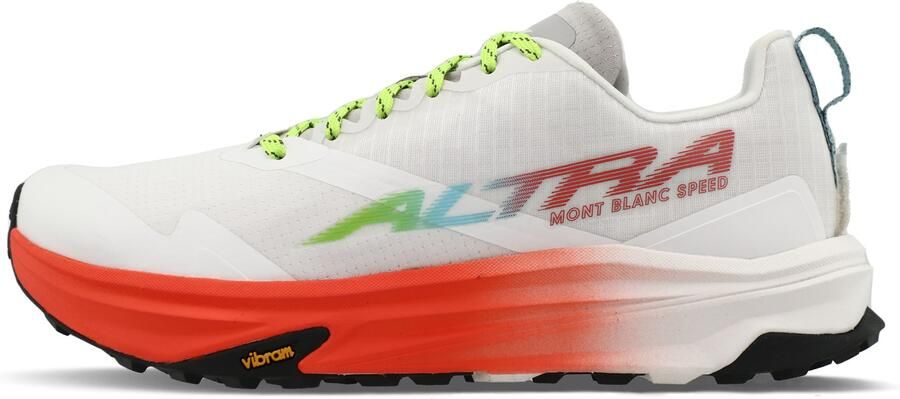 Altra Women's Mont Blanc Speed Trailrunningschoenen wit blauw