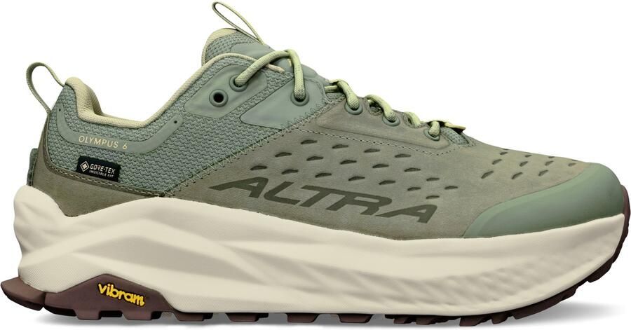 Altra Women's Olympus 6 Hike Low GTX Wandelschoenen olijfgroen beige