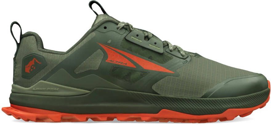 Altra Lone Peak 8 Trailrunningschoenen Regular olijfgroen