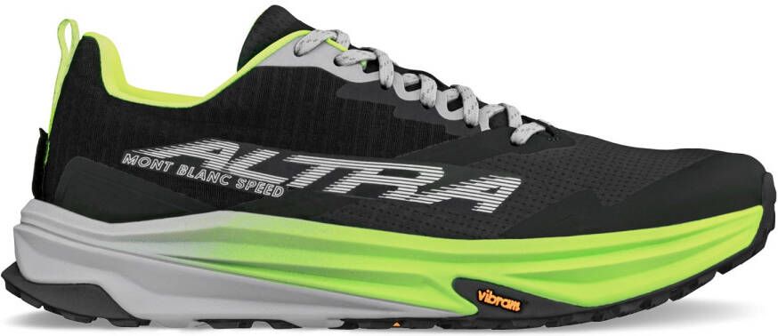 Altra Mont Blanc Speed Trailrunningschoenen zwart