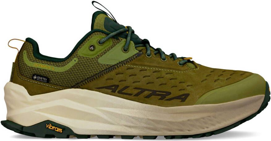 Altra Olympus 6 Hike Low GTX Wandelschoenen olijfgroen beige