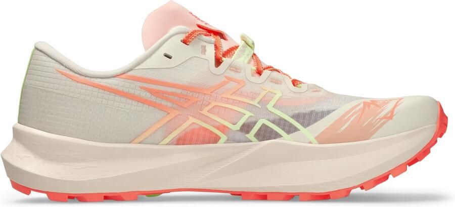 ASICS Fuji Lite 7 Trailrunningschoenen pink oranje