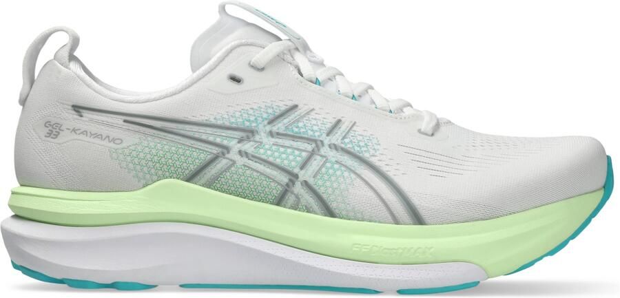 ASICS Gel-Kayano 33 Hardloopschoenen wit energy aqua - Foto 2