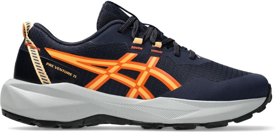 ASICS Kid's Pre Venture 11 Gs Trailrunningschoenen blauw oranje - Foto 2