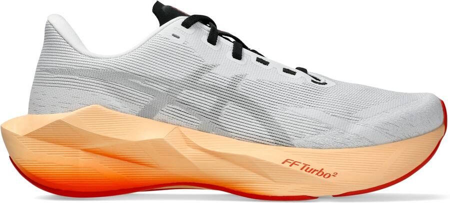 ASICS Novablast 6 Hardloopschoenen wit oranje