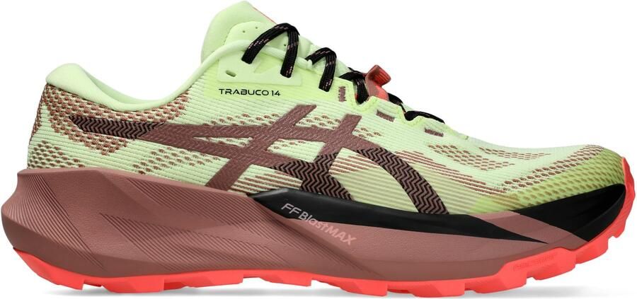 ASICS Trabuco 14 Trailrunningschoenen geel umeboshi