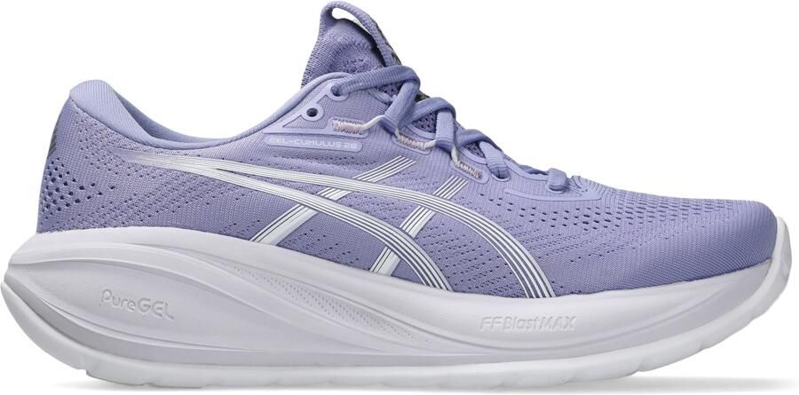ASICS Women's Gel-Cumulus 28 Hardloopschoenen grijs purper - Foto 3